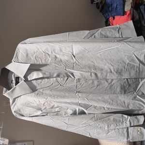 Kenneth Cole Dress Shirt Size 17 sleeve 34/35